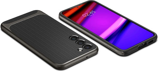 Spigen Neo Hybrid Back Cover Plastic / Silicone 2mm Gunmetal (Galaxy S23)