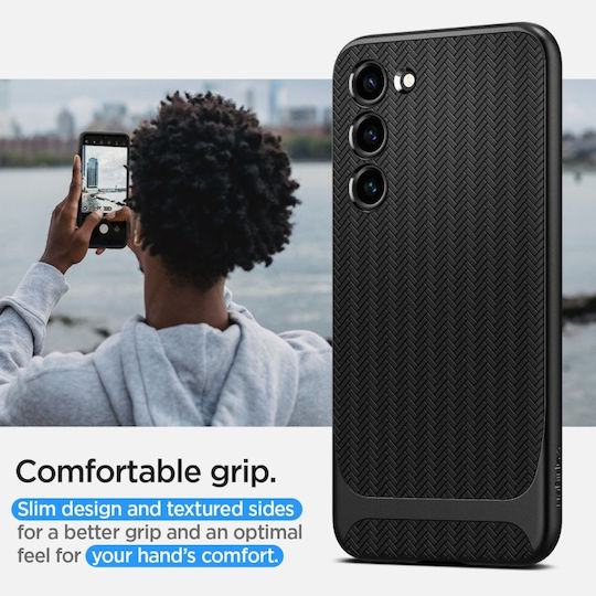 Spigen Neo Hybrid Back Cover Σιλικόνης 2mm Μαύρο (Galaxy S23+)