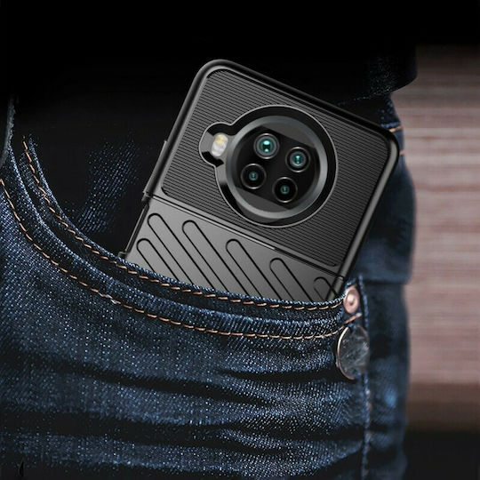 Powertech Back Cover Σιλικόνης Μαύρο (Xiaomi Mi 10T Lite)