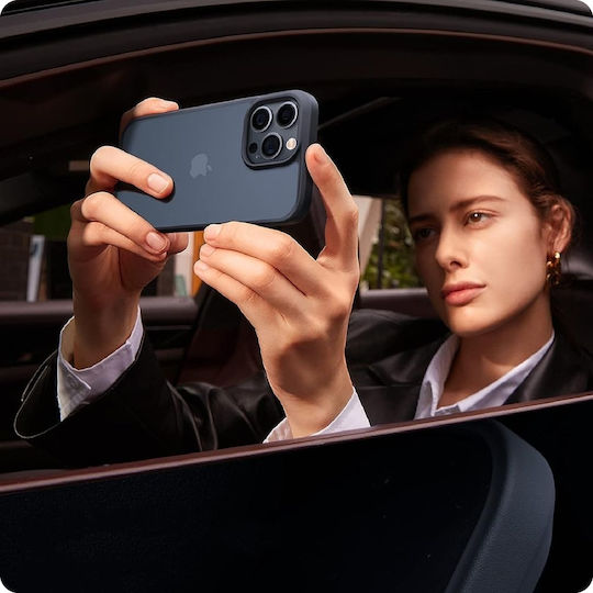 Tech-Protect Magmat Back Cover Σιλικόνης / Πλαστικό Matte Black (iPhone 15 Pro Max)