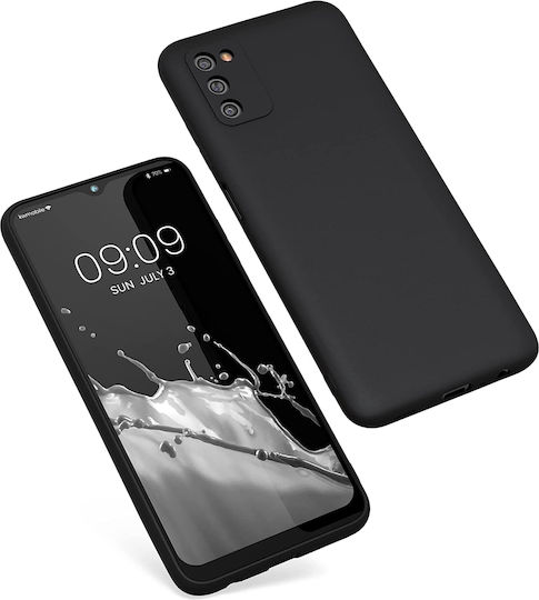 KWmobile Soft Back Cover Σιλικόνης 1.3mm Black Matte (Galaxy A03s)