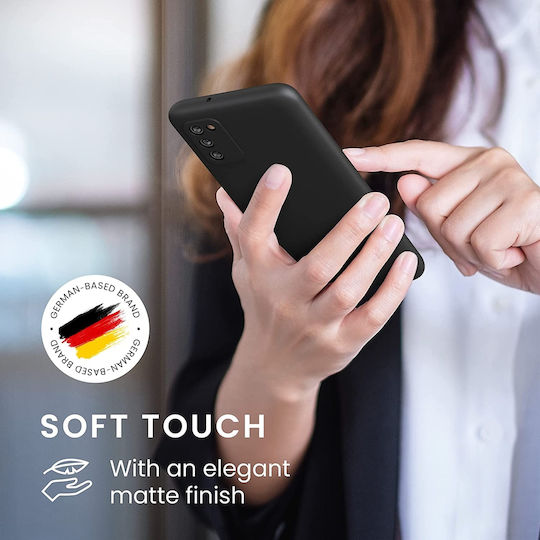KWmobile Soft Back Cover Σιλικόνης 1.3mm Black Matte (Galaxy A03s)