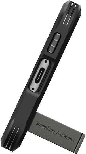 Spigen Tough Armor Back Cover Plastic 2mm Gunmetal (Galaxy S23)