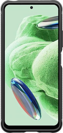 Spigen Rugged Armor Back Cover Σιλικόνης 2mm Matte Black (Xiaomi Poco X5 5G, Redmi Note 12 5G)