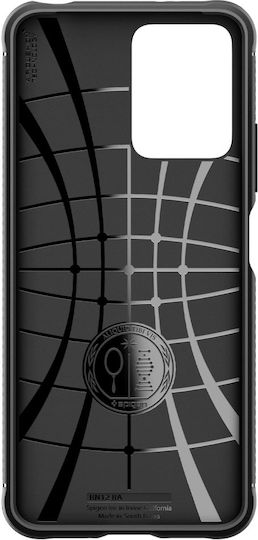 Spigen Rugged Armor Back Cover Σιλικόνης 2mm Matte Black (Xiaomi Poco X5 5G, Redmi Note 12 5G)