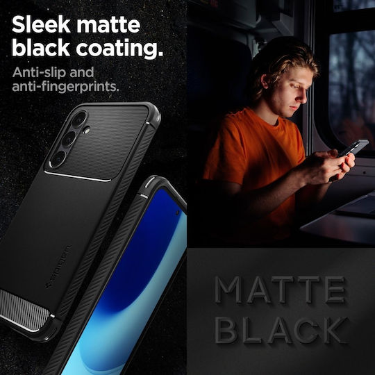 Spigen Rugged Armor Back Cover Σιλικόνης 2mm Matte Black (Galaxy S23 FE)