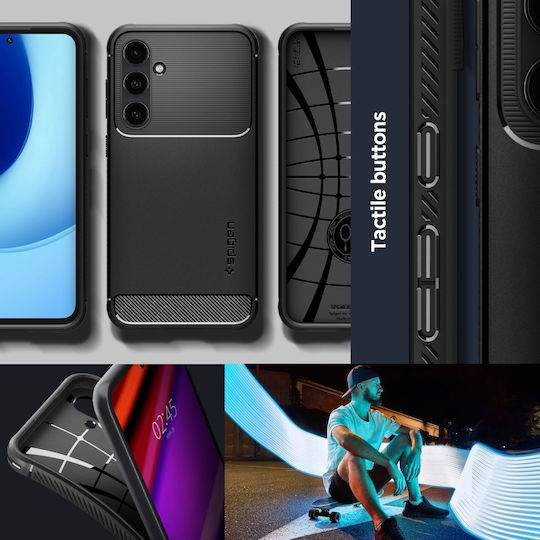Spigen Rugged Armor Back Cover Σιλικόνης 2mm Matte Black (Galaxy S23 FE)