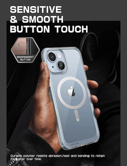 Supcase Ub Mag Back Cover Σιλικόνης 1mm Διάφανο (iPhone 14 Plus)