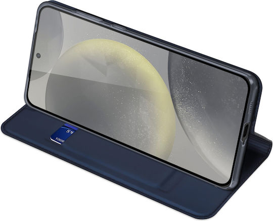 Dux Ducis Skin Pro Book Leather / Synthetic Leather Blue (Samsung S24+)