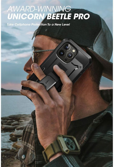 Supcase Unicorn Beetle Pro 360 Full Cover Πλαστικό 2mm Μαύρο (iPhone 14 Pro)