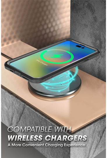 Supcase Unicorn Beetle Pro 360 Full Cover Πλαστικό 2mm Μαύρο (iPhone 14 Pro)
