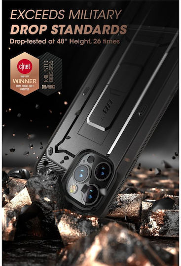 Supcase Unicorn Beetle Pro 360 Full Cover Πλαστικό 2mm Μαύρο (iPhone 14 Pro)