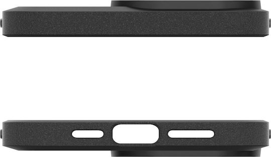 Spigen Core Armor Umschlag Rückseite Silikon Matte Black (iPhone 15 Pro)