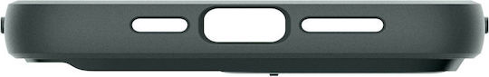 Spigen Optik Armor MagFit Back Cover Σιλικόνης / Πλαστικό 2mm Πράσινο (iPhone 15 Pro)