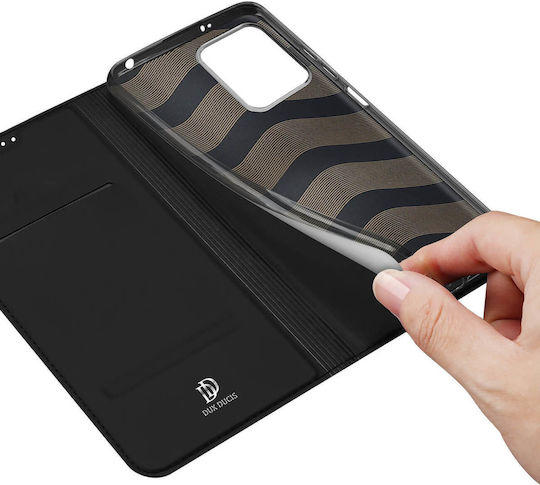Dux Ducis Skin Pro Series Book Δερματίνης Μαύρο (Redmi Note 12 Pro+)