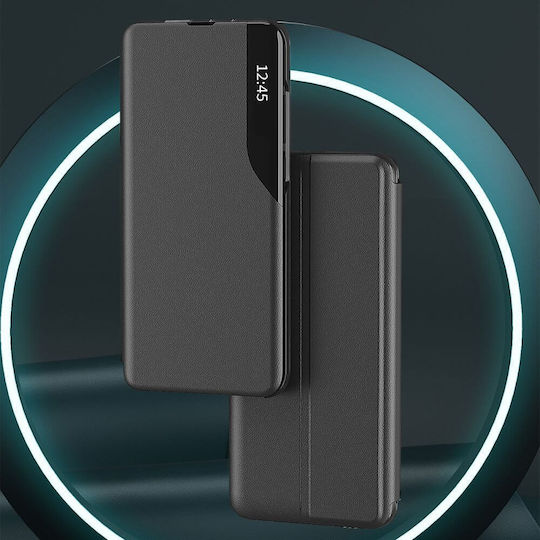 Tech-Protect SMART VIEW Back Cover Δερματίνης Μαύρο (Redmi Note 12 Pro / Poco X5 Pro)
