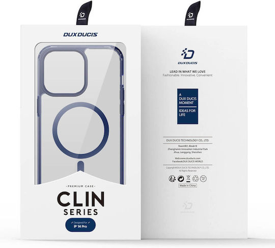 Dux Ducis Clin2 Back Cover Πλαστικό / Σιλικόνης Μπλε (iPhone 14 Pro)