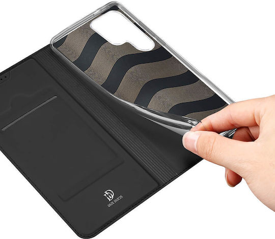 Dux Ducis Задна корица Силикон / Изкуствена кожа Черен (Samsung Galaxy S25 Ultra - Dux Ducis)