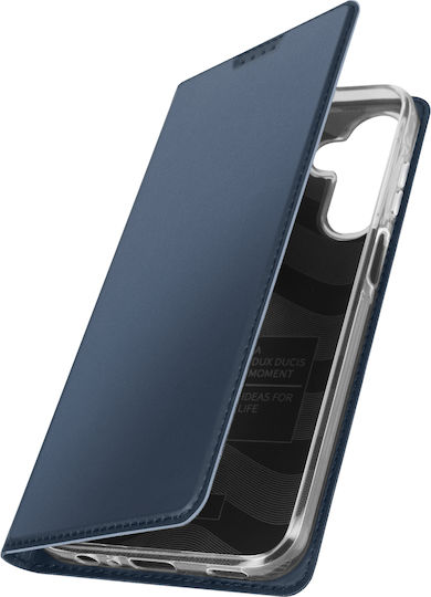 Dux Ducis Skin Pro Buchen Sie Leder Blau (Galaxie A15)