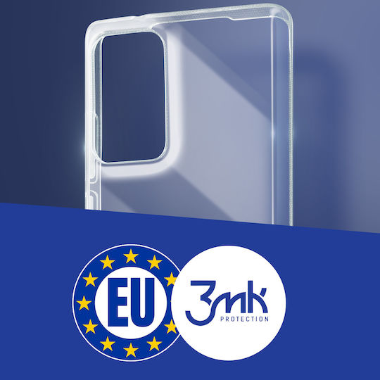 3MK Clear Back Cover Tempered Glass 1.2mm with Strap Transparent (Motorola Moto Edge 50 Fusion)