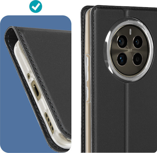 Dux Ducis Skin Pro Realme 12 Pro 12 Pro+ Schwarz