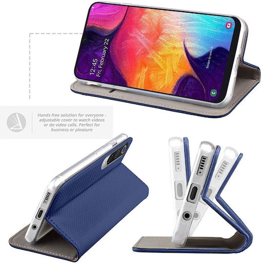 Forcell Smart Magnet Book Piele artificială Albastru (Xiaomi Mi 10T / Mi 10T Pro )
