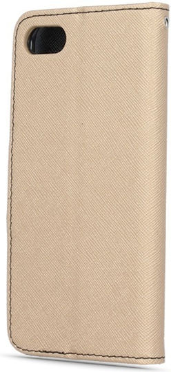 Wallet Δερματίνης Χρυσό (Huawei P30)
