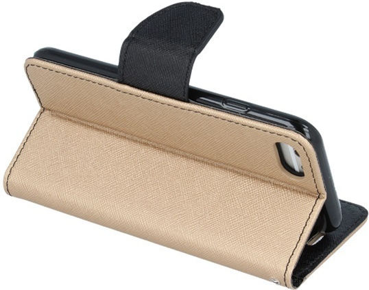 Wallet Δερματίνης Χρυσό (Huawei P30)
