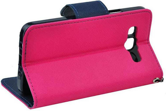 Fancy Wallet Πλαστικό Ροζ (Redmi Note 9T)