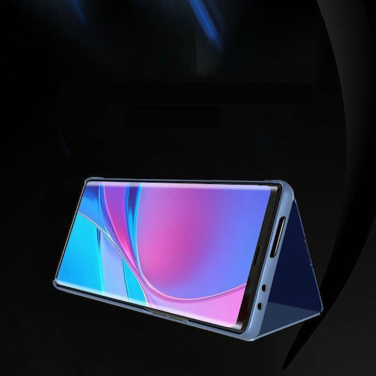 Hurtel Clear View Book Plastic Silver (Xiaomi Mi Note 10 Lite)