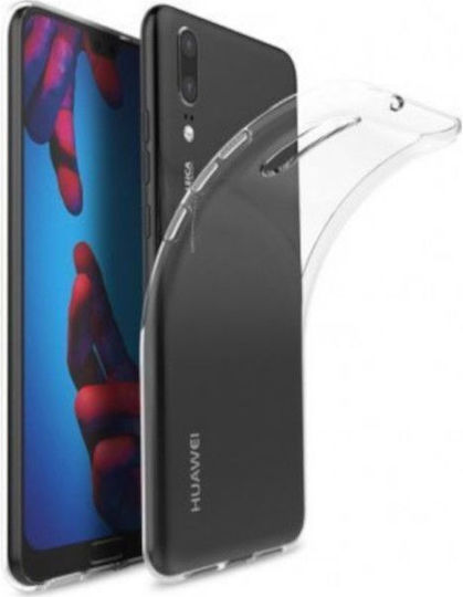 Back Cover Silicone 0.5mm Transparent (Huawei P20)