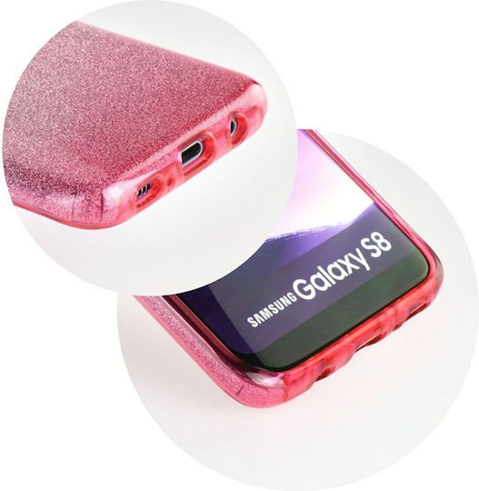Forcell Back Umschlag Rückseite Silikon Rosa (iPhone 6/6s)