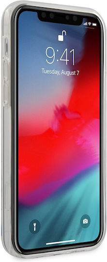 Guess Triangle Collection Back Cover Πλαστικό Μαύρο (iPhone 12 / 12 Pro)