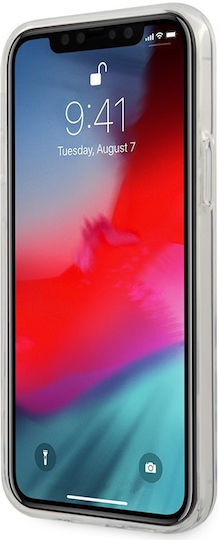 Guess Triangle Collection Back Cover Πλαστικό Μαύρο (iPhone 12 / 12 Pro)