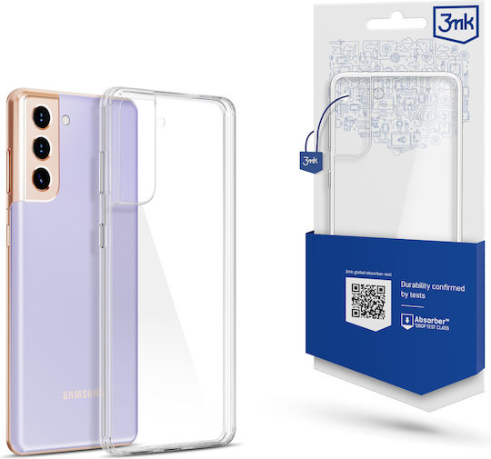 3MK Clear Задна корица Силикон 1.2мм Прозрачен (Galaxy S21 5G)