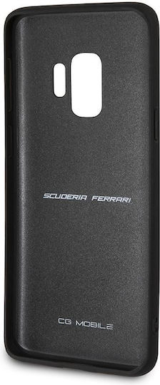 Ferrari Hardcase Back Cover Δερματίνης Κόκκινο (Galaxy S9)