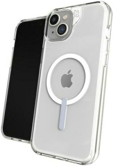 Zagg Задна корица Силикон Прозрачен (iPhone 15 Plus)