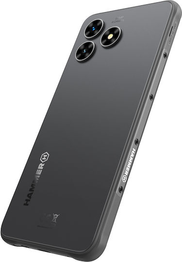 Hammer Blade Va 5G Dual SIM (8/128GB) Ανθεκτικό Smartphone Μαύρο