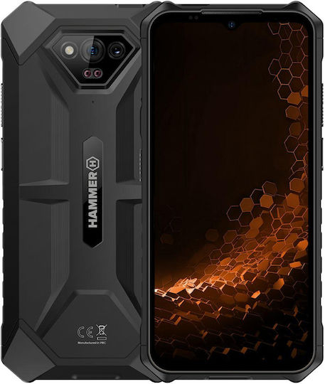 Hammer Iron V Dual SIM (6/64GB) Ανθεκτικό Smartphone Μαύρο
