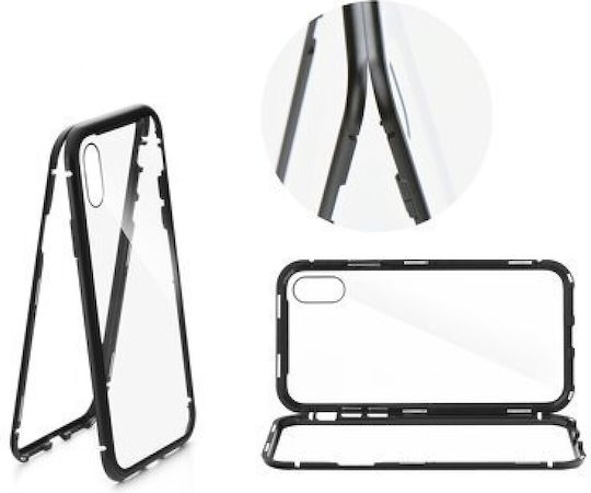 Forcell 360 Vollschutz Metallisch Magnetisch Schwarz (Redmi 7A)