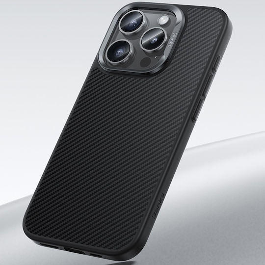 Benks Back Cover Aramid Fiber Μαύρο (iPhone 16 Pro Max)