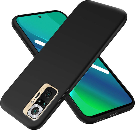 Erbord Back Cover Σιλικόνης Μαύρο (Redmi Note 10 Pro)