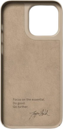 Nudient Thin Back Cover Πλαστικό 1mm Clay Beige (iPhone 14 Pro Max)