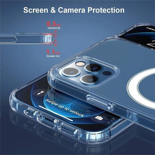 Back Cover Σιλικόνης Διάφανο (iPhone 13 Pro Max)