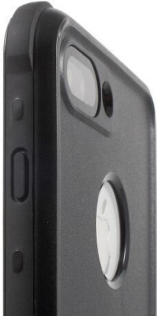 Redpepper Shockproof Waterproof 360 Full Cover Silicone Waterproof Black (iPhone 8/7 Plus)