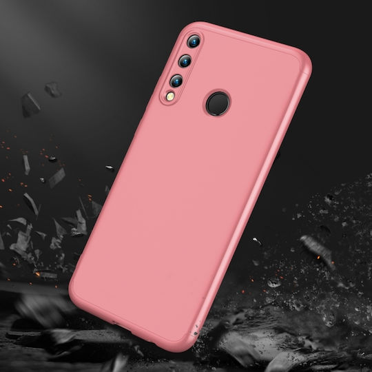 GKK 360 Full Cover Πλαστικό Ροζ Χρυσό (Huawei P40 Lite E)