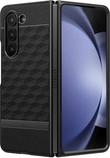 Caseology Caseology Parallax Back Cover Plastic / Silicone Matte Black (Galaxy Z Fold5)