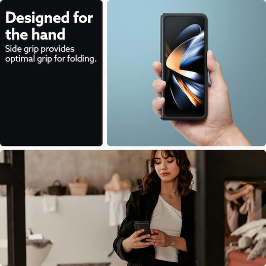 Caseology Caseology Parallax Back Cover Plastic / Silicone Matte Black (Galaxy Z Fold5)