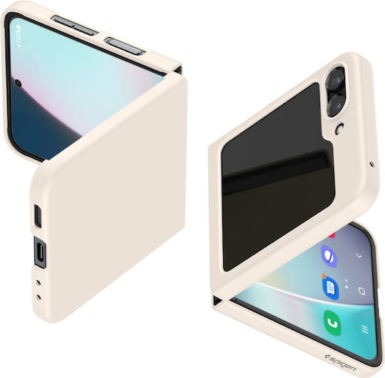 Spigen Airskin Задна корица Пластмаса Перлена слонова кост (Samsung Galaxy Z Flip 5)