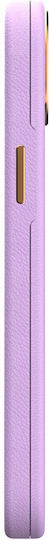 Moshi Napa Slim Back Cover Piele artificială Lavender Purple (iPhone 14 Plus)